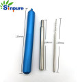 Sinpure Telescopic Aluminum Pole with Pink Metal Case for Drinking